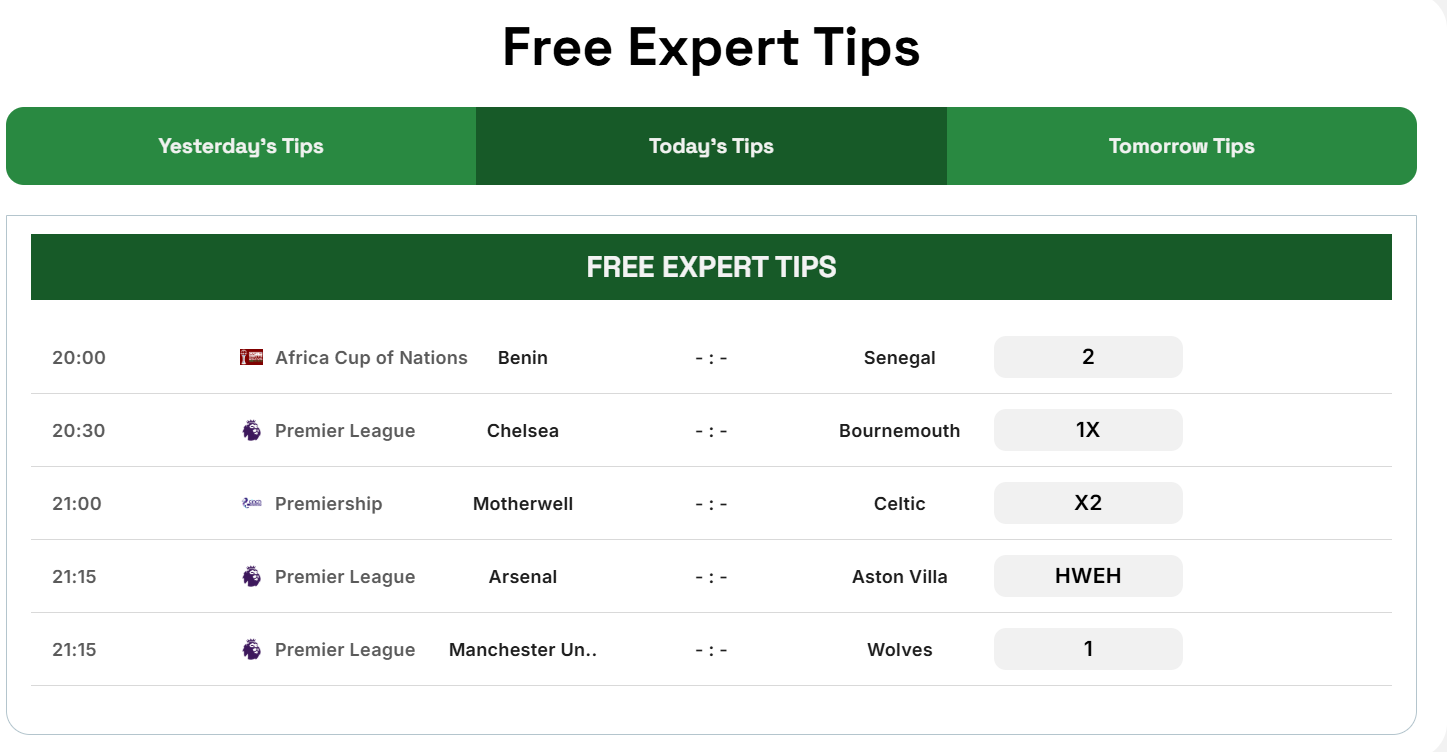 MeritPrediction: Football Prediction - Best Free Football 